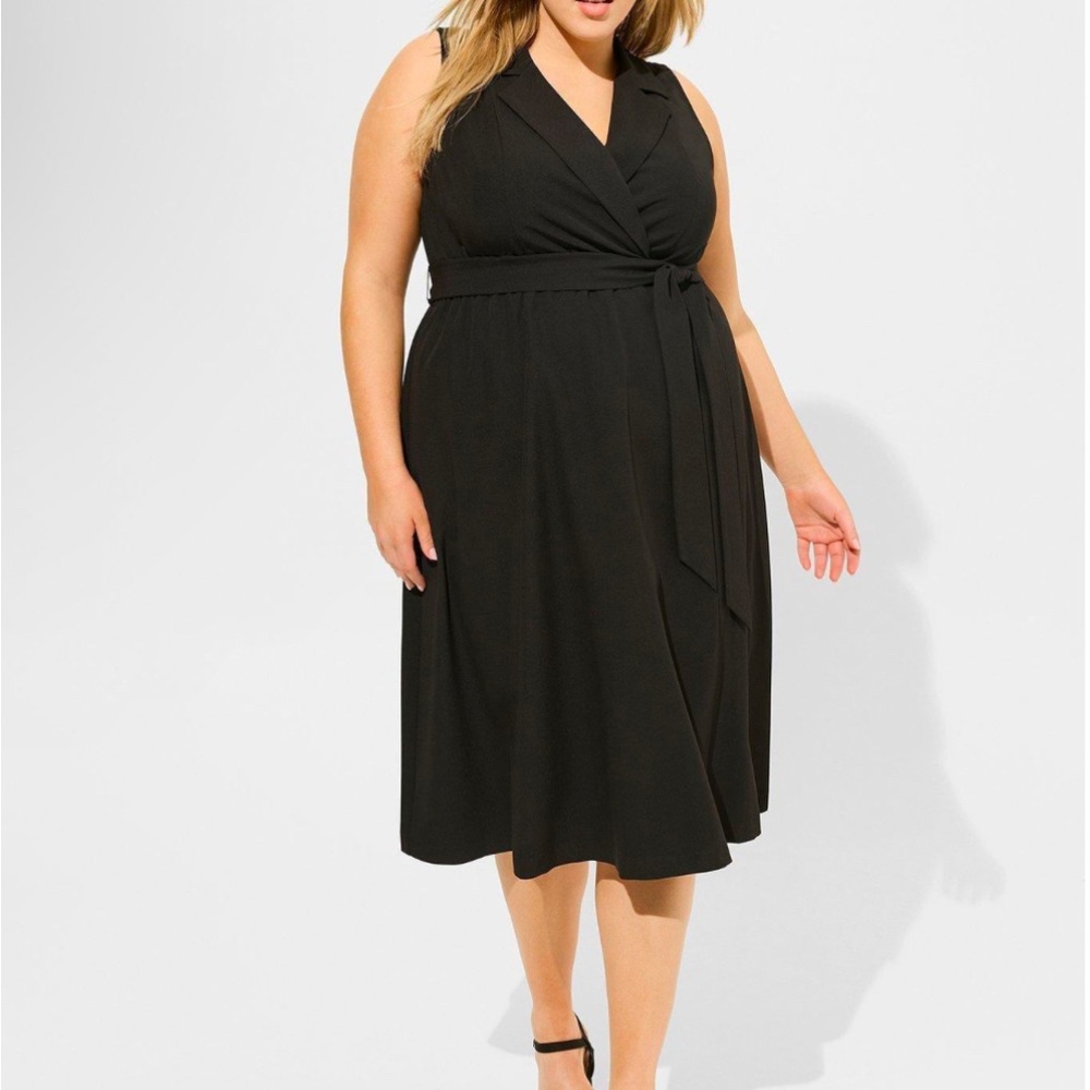 Torrid Size 3 black work dress, sleeveless